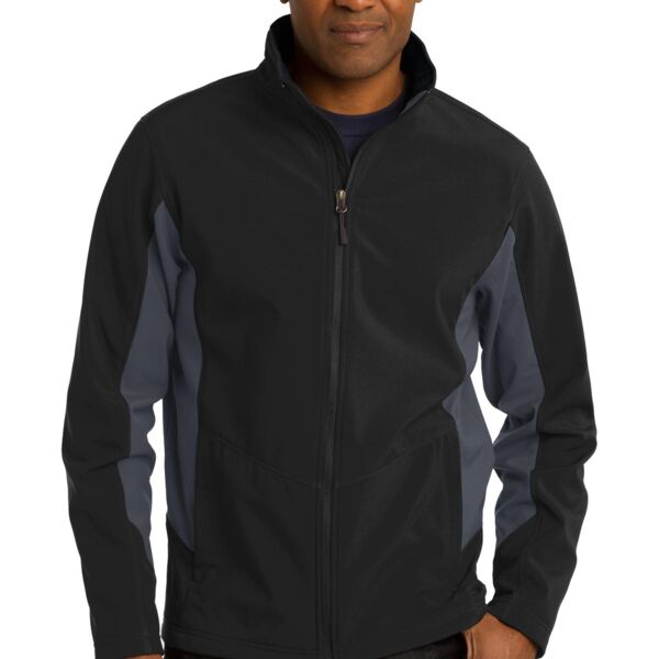 BREEZE Core Colorblock Soft Shell Jacket Thumbnail