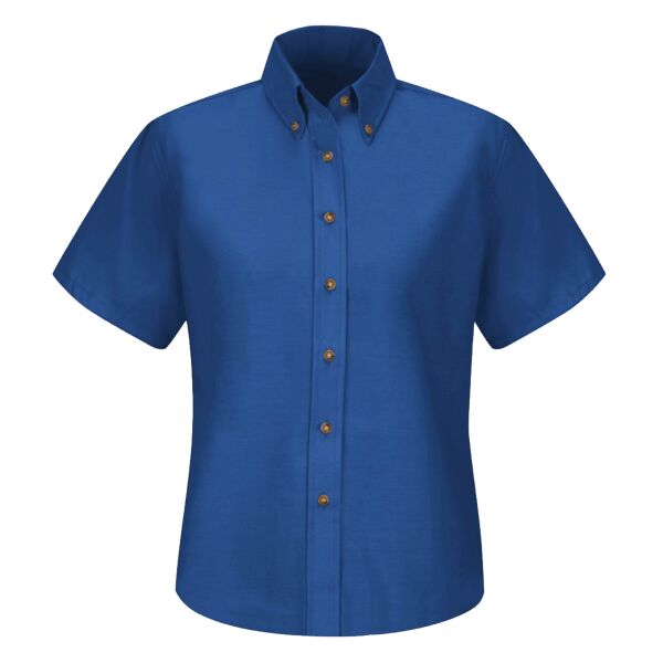 Women's Poplin Dress Shirt Extended Sizes Thumbnail