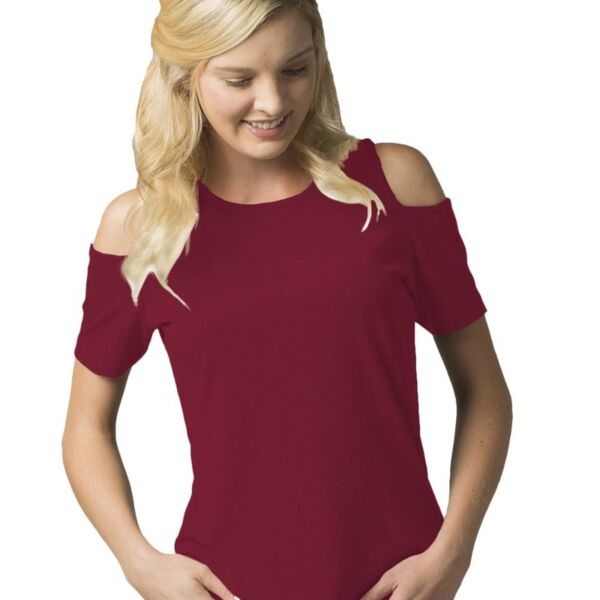 Women's Cold Shoulder Tee Thumbnail