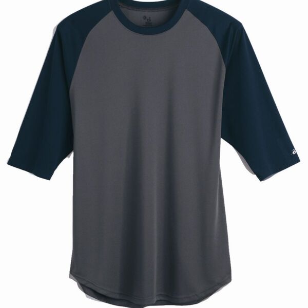 B-Core Three-Quarter Sleeve Baseball T-Shirt Thumbnail